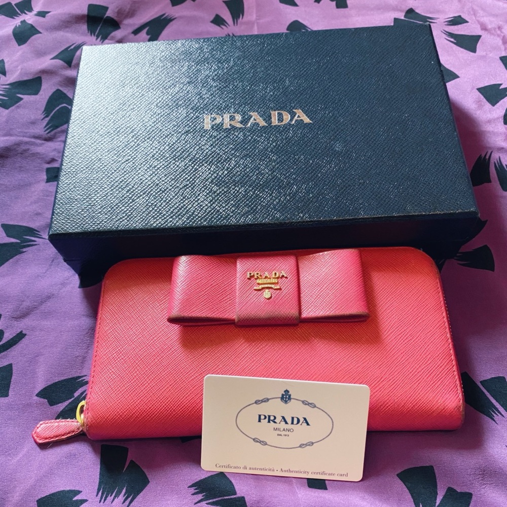 Authentic Vintage Prada Wallet